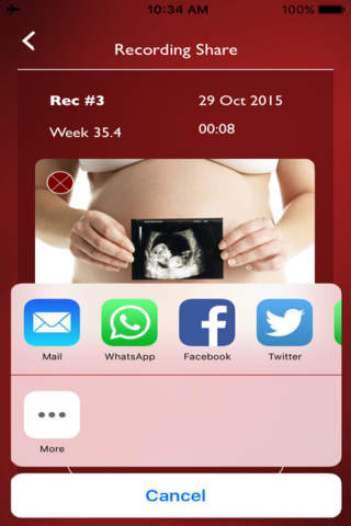 My Baby's Beat - Baby Heart Monitor App Pro screenshot 3