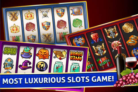 Wine & Cheese Luxury Slots Casino Game screenshot 2