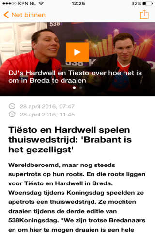 Omroep Brabant screenshot 3