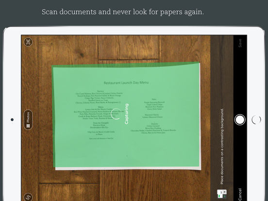 Screenshots of Evernote - capture notes and sync across all devices. Stay organized. for iPad