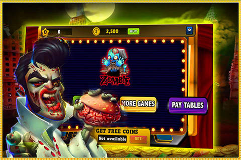 Zombie Circus Mega Slots Games Treasure Of Ocean: Free Games HD ! screenshot 3