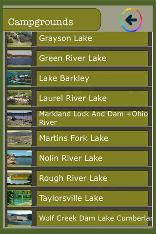 Kentucky State Campground And National Parks Guide screenshot 2