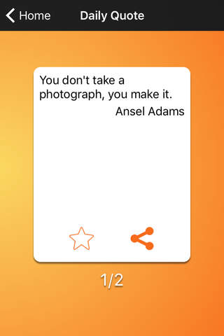 Quote Me - Ansel Adams : With Daily Quotes screenshot 3