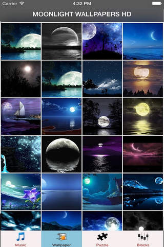Romance Music, Moonlight Wallpapers Night Wallpaper screenshot 2