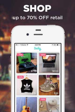 Saily: Buy & Sell Used Stuff for Cheap Prices screenshot 2