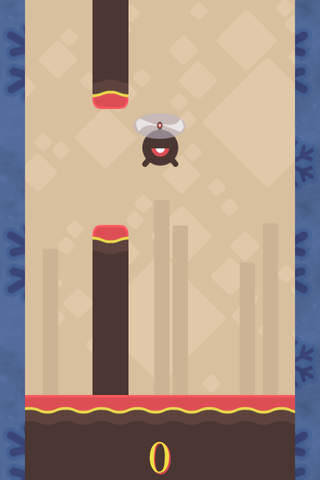 Cycle game - Be careful of the helicopter crash into the pillar！ screenshot 3