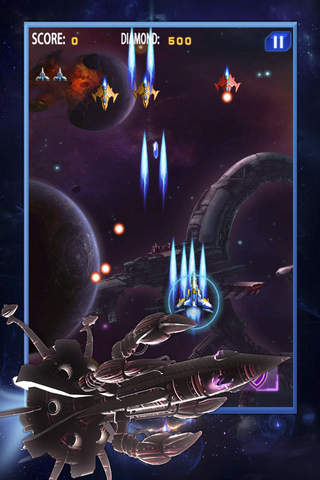 Dark Sky Force Strike  : Space War Edition screenshot 4