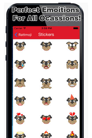 Dobymoji - Cute Doberman Emoji Dog Keyboard screenshot 3