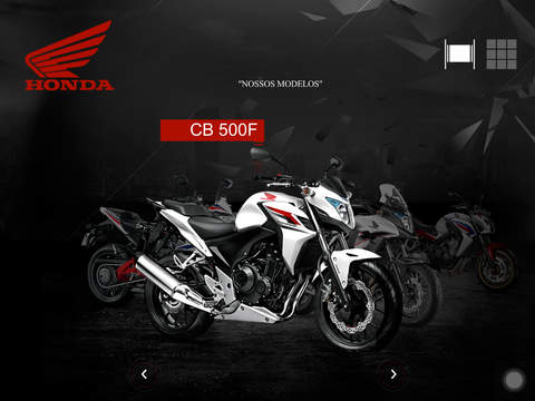 Honda Motos | Modelos screenshot 3
