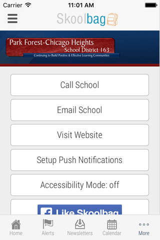 Park Forest-Chicago Heights School District 163 screenshot 4