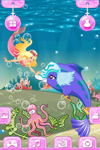 Beautiful Little Dolphin – Happy Paradise Salon Games for Girls and Kids screenshot 2
