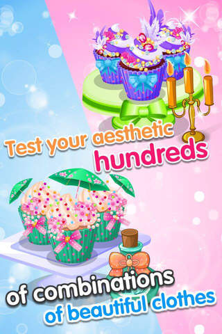 Cute Cupcake - Design & Decoration Cooking Games for Girls screenshot 4