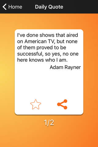 Daily Quotes - Adam Rayner Version screenshot 3