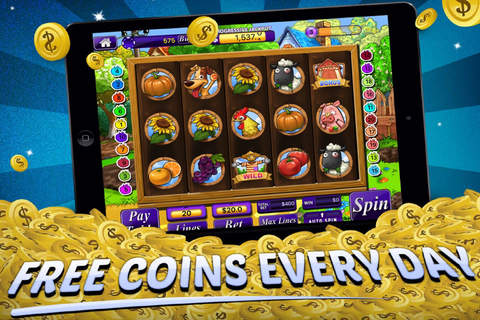 All - in Farm Casino - 9 Lucky Diamond Las Vegas & Play Fun Game screenshot 3