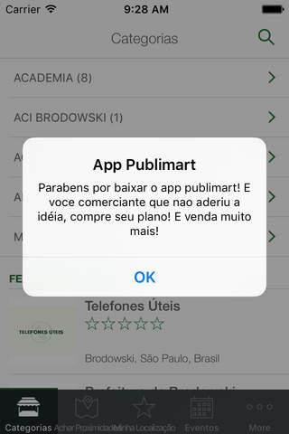 Publimartapp screenshot 2