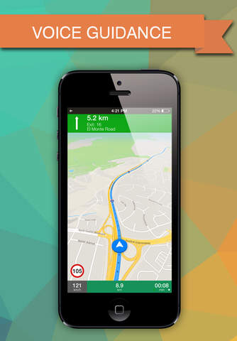 Upper Normandy, France Offline GPS : Car Navigation screenshot 4