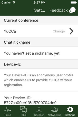 YuCCa - Yet 'nother Cool Conference app screenshot 3