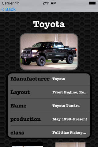 Best Cars - Toyota Tundra Edition Photos and Video Galleries FREE screenshot 2