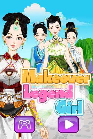 Makeover Legend Girl - Ancient Beauty Dress Up Salon, Girl Funny Games screenshot 3