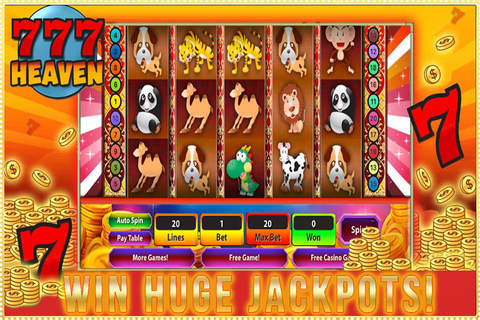 Mega Slots France Slots Of The animal world: Free slots Machines screenshot 4
