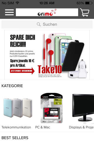 orimo Online Store screenshot 4