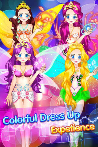 Pretty Fairy - Fantastic Girl Dressup Games screenshot 2