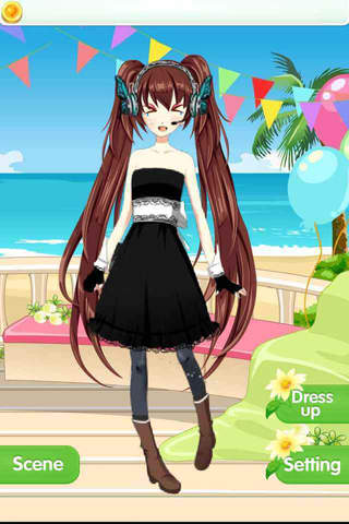 Makeover Anime Cutie – Funny Makeup & Dress up Game screenshot 2
