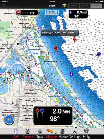 US Great Lakes GPS Charts Pro screenshot 3