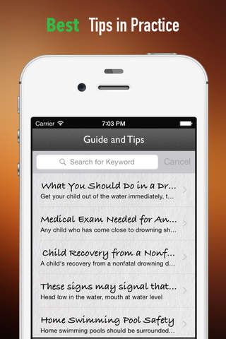 Child Drowning:Drowning Tips and Tutorial screenshot 4