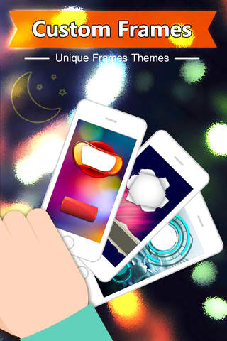 Clock Blur Alarm : Music Wake Up Wallpapers , Frames and Quotes Maker For Pro screenshot 2