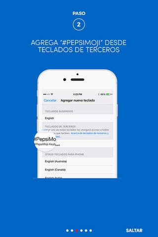 #PepsiMoji Keyboard - LATAM screenshot 3