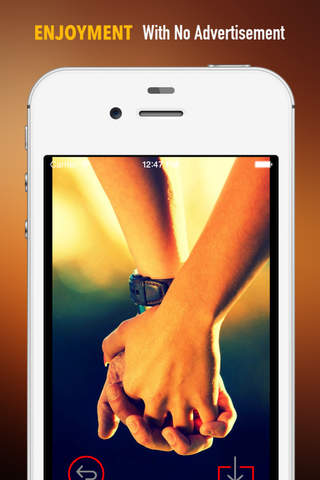 Couple Holding Hands Wallpapers HD: Quotes Backgrounds with Art Pictures screenshot 2