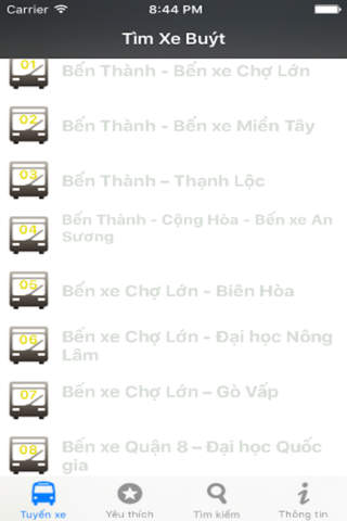 TIM XE BUS HO CHI MINH screenshot 3