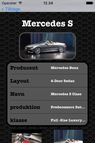 Best Cars - Mercedes S Class Edition Photos and Video Galleries FREE screenshot 2