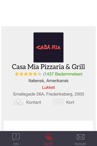 Casa Mia Pizzaria & Grill screenshot 2