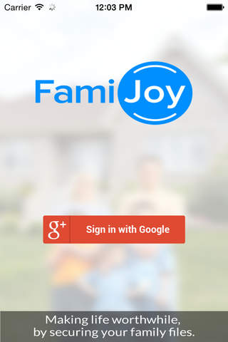 FamiJoy - Securely store your important family documents & files on cloud screenshot 2