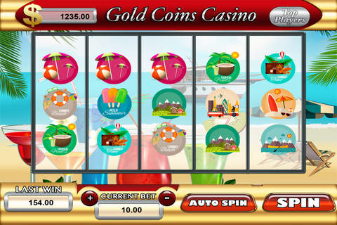 777 Golden Red Heart Game - Free Win Slot screenshot 3