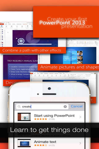 PowerPoint Tutorials - Microsoft PowerPoint 365 Mobile Edition screenshot 2