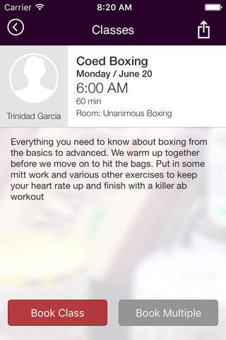 Unanimous Boxing Gym screenshot 4