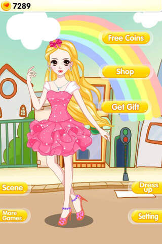 Princess Fashion Dresses – Girls Makeup & Makeover Game for Free screenshot 2