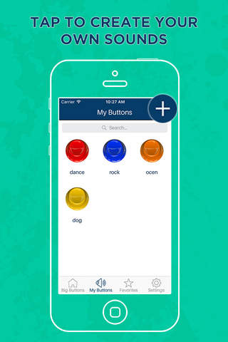 Big Box Buttons - Create Your Own Buttons and Ultimate Collection of Sounds screenshot 3