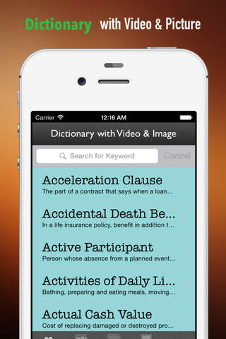 Insurance Terms:Dictionary of Insurance Terms screenshot 4