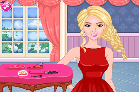 芭比公主毕业编发 - 化妆换装养成沙龙，女生儿童教育小游戏免费 screenshot 3