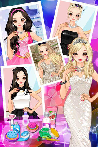 Grand Princess Party - Fashion New Dress Show,Make-up Games screenshot 2