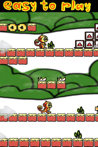 Monkey Run Jump Game screenshot 2