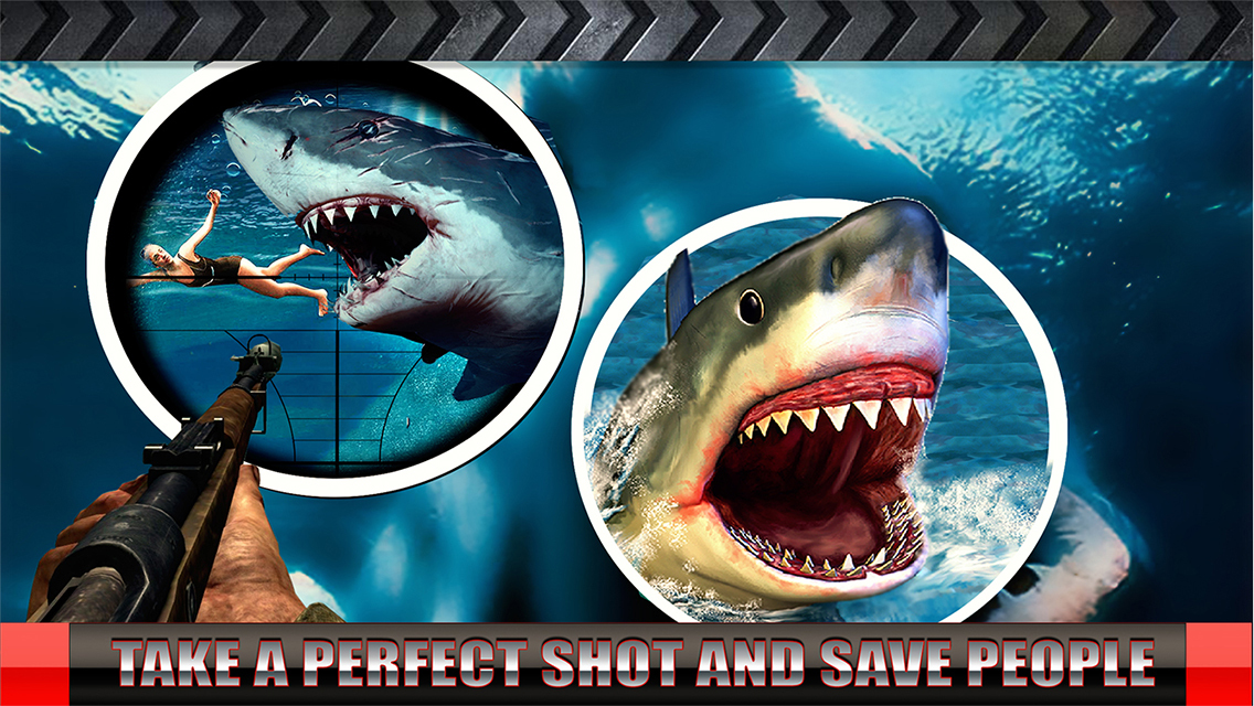 App Shopper: 2016 Shark Spear-Fishing Simulator - Great White Fish
