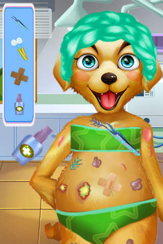Puppy Mommy's Health Doctor - Fantasy Holiday/Sugary Pets Care screenshot 2