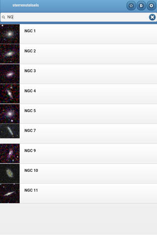 Directory of galaxies screenshot 4