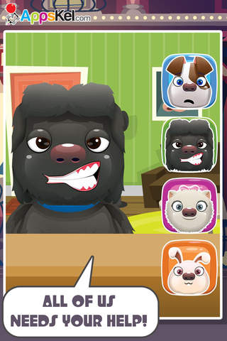 Pete's Pets Nose Doctor Secret – The Inside Booger Games for Kids Free screenshot 4