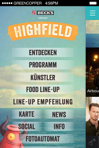 Highfield Festival screenshot 2